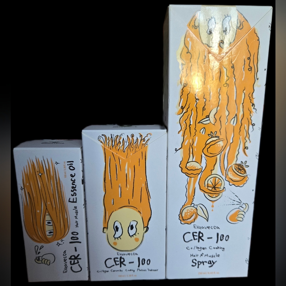NWT Elizavecca CER-100 Hair Care Set